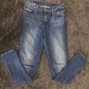 Levi’s High Rose skinny jeans